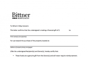 mortgage form