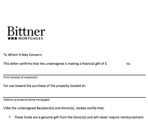 mortgage form