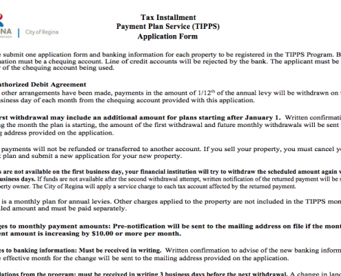 tax form TIPPS